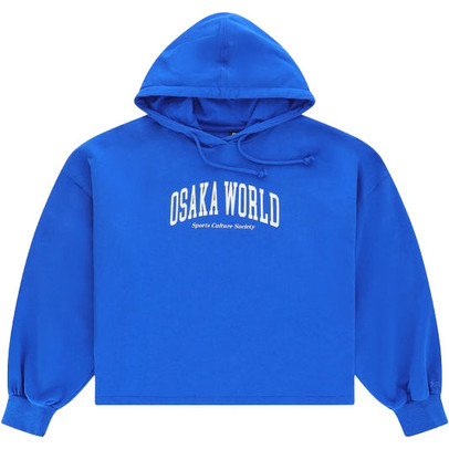 Osaka women cropped hoodie - college