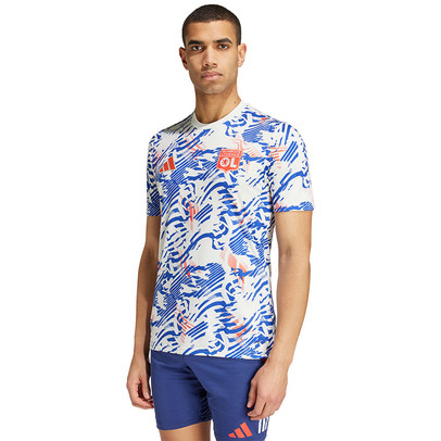 adidas Olympique Lyon Pre-Match Shirt 2024/2025