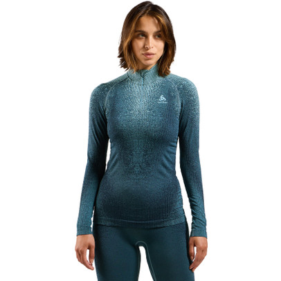 Odlo Blackcomb Eco Turtle Neck HalfZip LS Dames