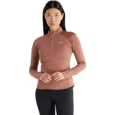 New Balance Athletics Heat Grid 1/2 Zip Dam