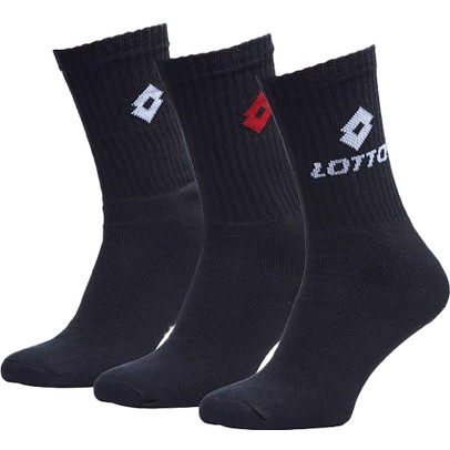 Lotto Quarter 3-Pack Socks