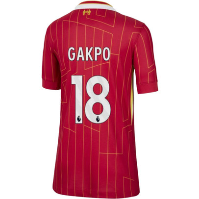 Nike Liverpool Thuis Shirt Gakpo 18 Kids