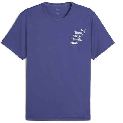 Puma Running Slogan T-Shirt Heren
