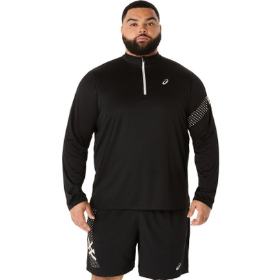 ASICS Icon Half-Zip Longsleeve T-shirt Heren