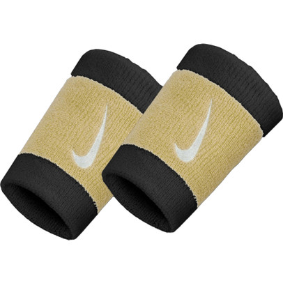 Nike Swoosh Doublewide Wristbands 2-Pack