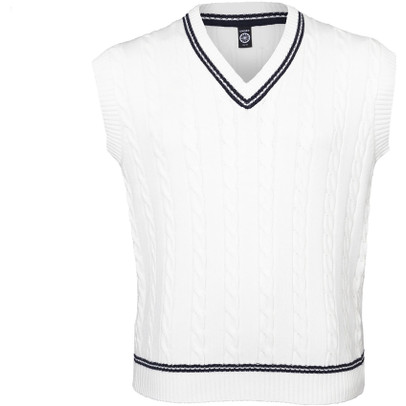 Indian Maharadja Sleeveless Knit Sweater