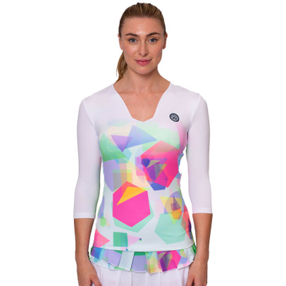 Bidi Badu Kaleido V-Neck Longsleeve