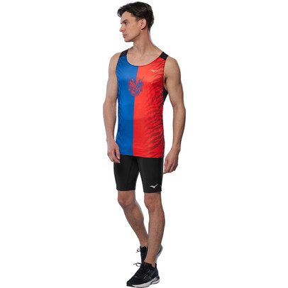 Mizuno Dryaeroflow Graphic Singlet Heren
