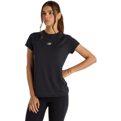 New Balance Jacquard T-Shirt Dames