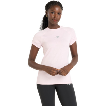 New Balance Jacquard T-Shirt Dames