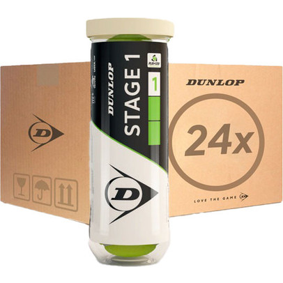 Dunlop Stage 1 Groen/Geel 24x3st. (6 Dozijn)