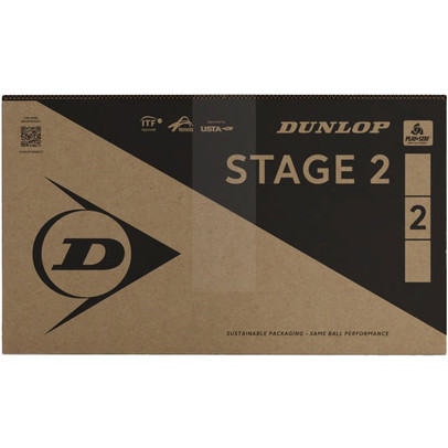 Dunlop Stage 2 Orange - Bucket 72Stk. Orange/Gelb
