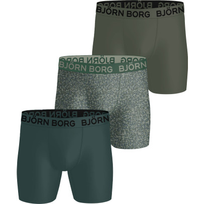 Björn Borg Sports Microfiber Boxer 3-Pack Heren