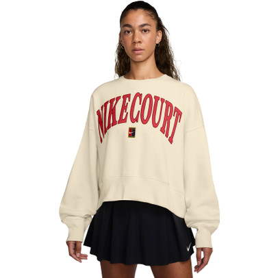 Nike Court Heritage Oversized Fleece Crewneck