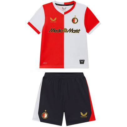 Castore Feyenoord Heim Shirt Kleine Kinder