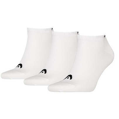 HEAD Unisex No Show 3-Pack Sokken