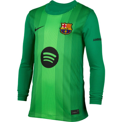 Nike FC Barcelona Home Goalkeeper Shirt Kids
