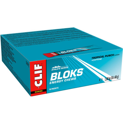 Clif® Blok Energy Chew Tropical Punch (18 stuks)