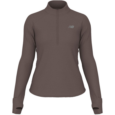 New Balance Athletics Heat Grid 1/2 Zip Dames