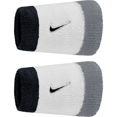 Nike Swoosh Classic Doublewide Wristbands 2-Pack