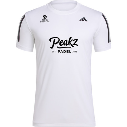 adidas Club 3 Stripes Tee Peakz Padel