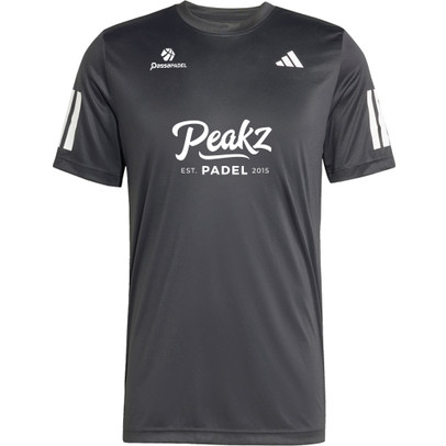 adidas Club 3 Stripes Tee Peakz Padel