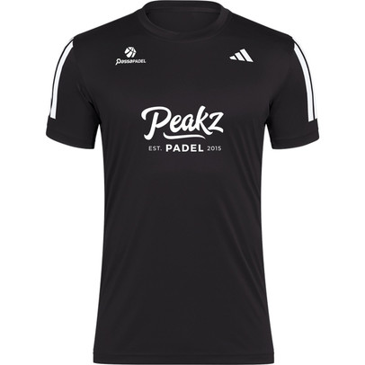 Adidas Club 3 Stripes Tee Peakz Padel