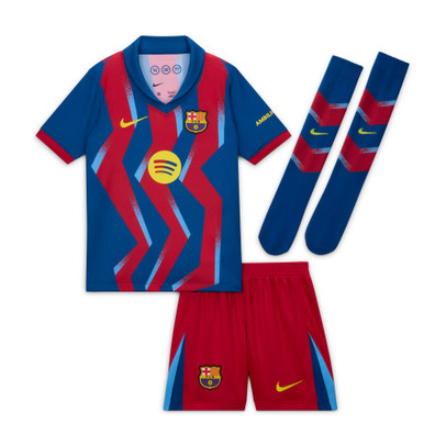 Nike FC Barcelona 4th Kit Little Kids 2025/2026