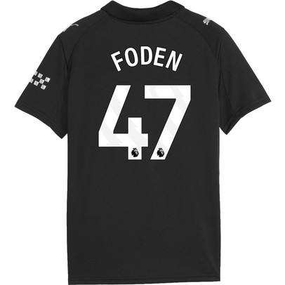 Puma Manchester City Uit Shirt Foden 47 Kids