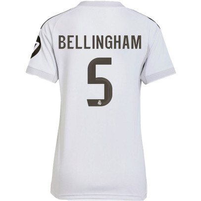 adidas Real Madrid Thuis Shirt Bellingham 5 Dames