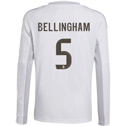 adidas Real Madrid Thuis Lang Bellingham Kids