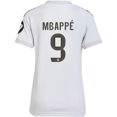 adidas Real Madrid Thuis Shirt Mbappé 9 Dames