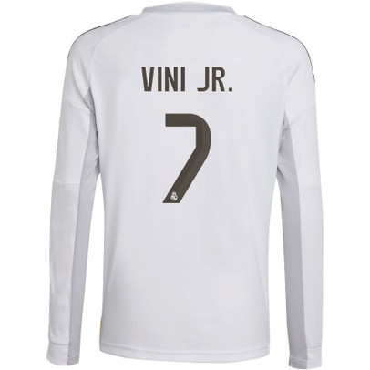 adidas Real Madrid Thuis Shirt Lang Vini Jr. Kids