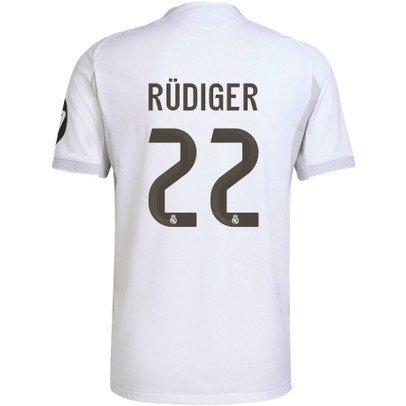 adidas Real Madrid Authentic Thuis Shirt Rüdiger