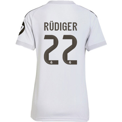 adidas Real Madrid Thuis Shirt Rüdiger 22 Dames