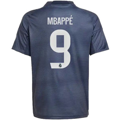 adidas Real Madrid Uit Shirt Mbappé 9 Kids