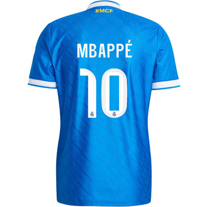 adidas Real Madrid Authentic 3rd Shirt Mbappé 10