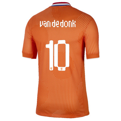Nike Nederland Thuis Shirt van de Donk 10