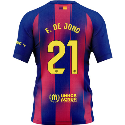 Nike FC Barcelona Match Thuis Shirt F. de Jong 21