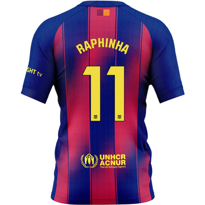 Nike FC Barcelona Match Thuis Shirt Raphinha 11
