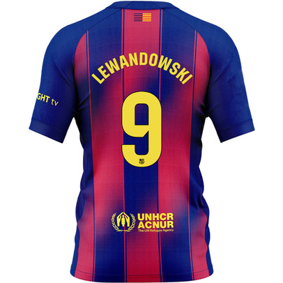 Nike FC Barcelona Match Thuis Shirt Lewandowski 9