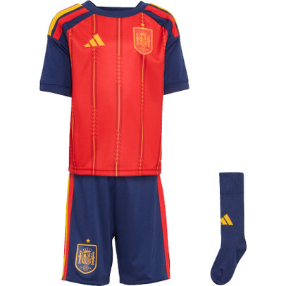 adidas Spain Home Kit Little Kids World Cup 2026