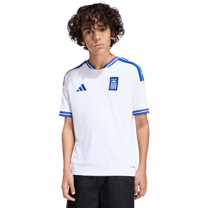 adidas Greece Home Shirt Kids World Cup 2026