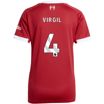 adidas Liverpool Thuis Shirt Virgil 4 Dames