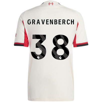 adidas Liverpool Authentic Away Kit Gravenberch