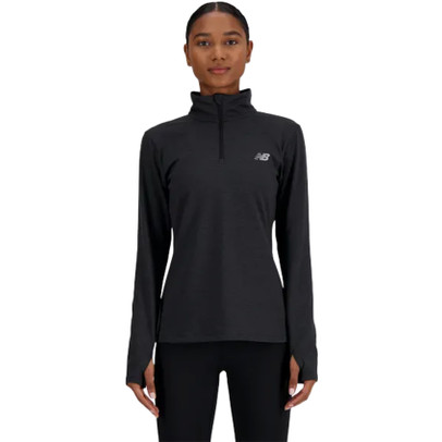 New Balance Manches Longues 1/4 Zip Essentiels