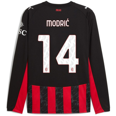 Puma AC Milan Thuis Shirt Longsleeve Modrić 14