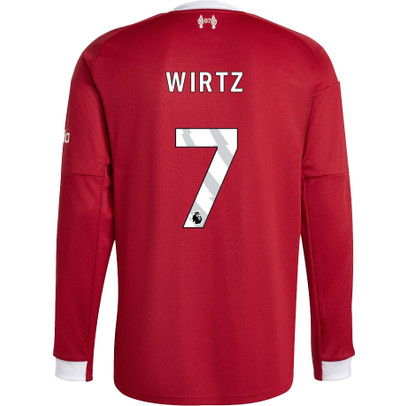 adidas Liverpool Home Kit Longsleeve Wirtz 7