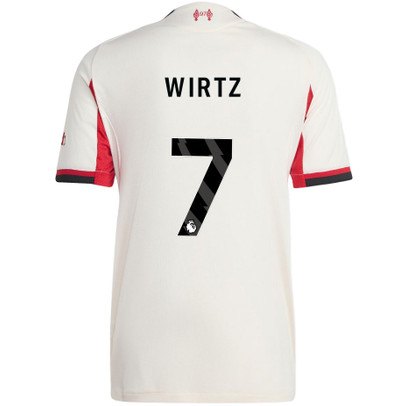 adidas Liverpool Authentic Away Kit Wirtz 7