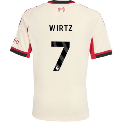 adidas Liverpool Away Kit Wirtz 7 Kids
